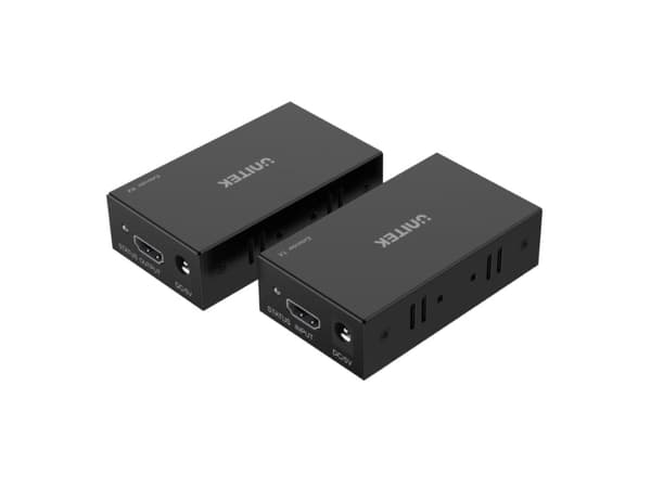 Unitek - Sender og mottaker - video/lyd-forlenger - HDMI - opp til 60 m