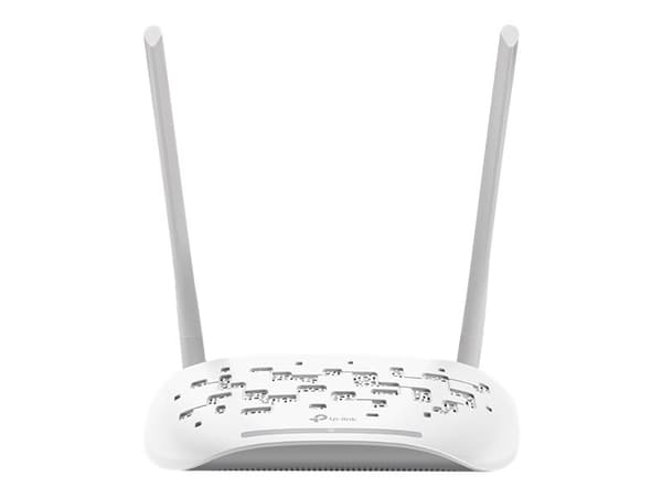 TP-Link TD-W9960, Wi-Fi 4 (802.11n), Yksi kaista (2,4 GHz), Ethernet LAN, VDSL2, Valkoinen, Pöytäreititin