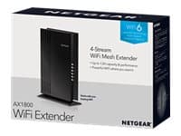 NETGEAR EAX20 - Räckviddsökare för wifi - 4 portar - 1GbE - Wi-Fi 6 - 2.4 GHz, 5 GHz