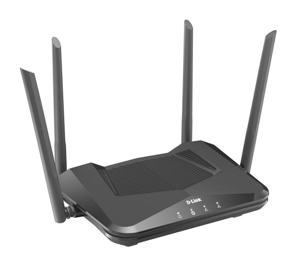 D-Link DIR-X1560 trådløs ruter Gigabit Ethernet Dobbelbånd (2.4 GHz / 5 GHz) 4G Sort