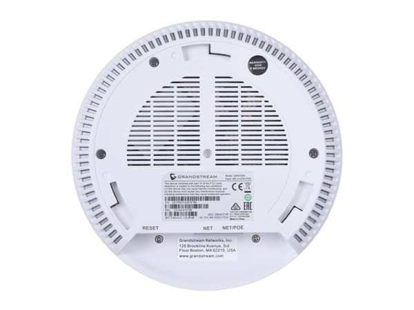Grandstream Networks GWN7605, 10,100,1000 Mbit/s, IEEE 802.11a,IEEE 802.11ac,IEEE 802.11b,IEEE 802.11g,IEEE 802.11n,IEEE 802.3af,IEEE 802.3at, Multi