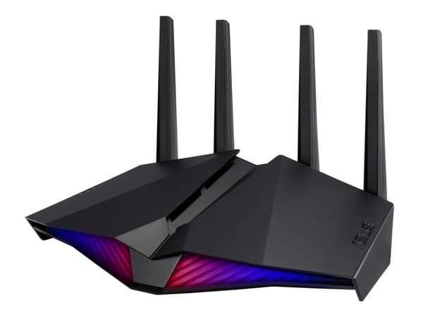 ASUS RT-AX82U - Trådløs ruter 4-portssvitsj - 1GbE - Wi-Fi 6 - Dobbeltbånd