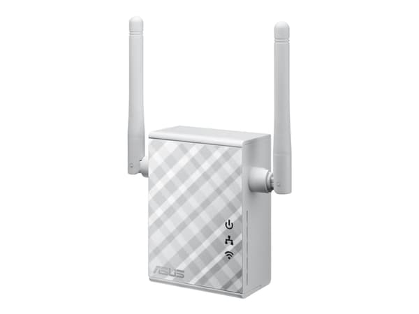 ASUS RP-N12 - Wi-Fi kantamanlaajennin - Wi-Fi - 2,4 GHz - seinään asennettava laite