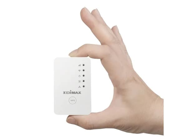 Edimax EW-7438RPn Mini - Rekkeviddeutvider for Wi-Fi - Wi-Fi - 2.4 GHz Hvit