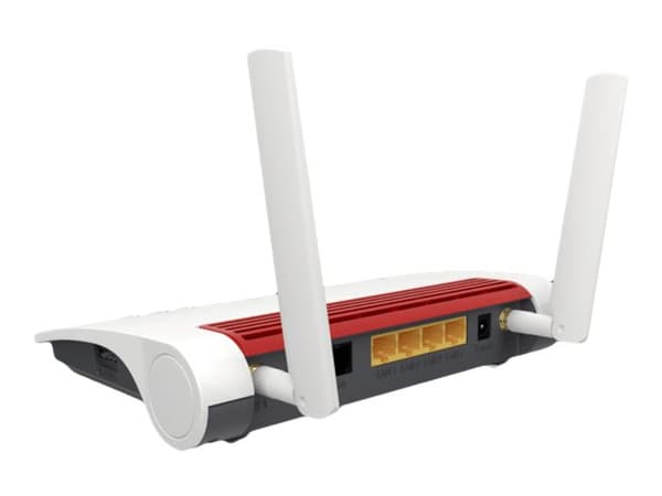 AVM FRITZ!Box 6850 LTE - Trådløs ruter - DSL/WWAN 4-portssvitsj - 1GbE - Wi-Fi 5 - Dobbeltbånd - VoIP-telefonadapter (DECT)