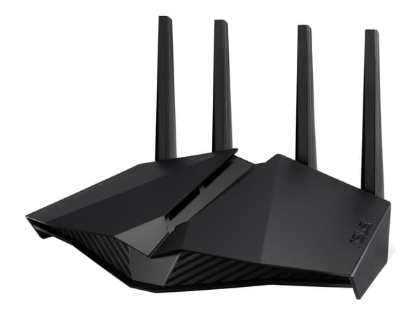ASUS RT-AX82U - Trådlös router 4-ports-switch - 1GbE - Wi-Fi 6 - Dubbelband Svart