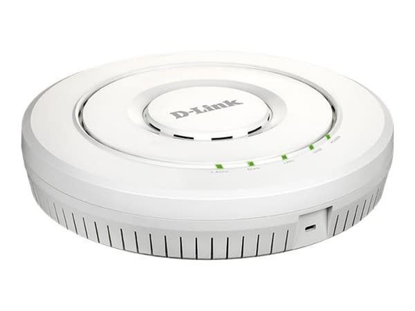 D-Link DWL-X8630AP - Trådløst tilgangspunkt - 2 porter - Wi-Fi 6 - 2.4 GHz, 5 GHz Hvit