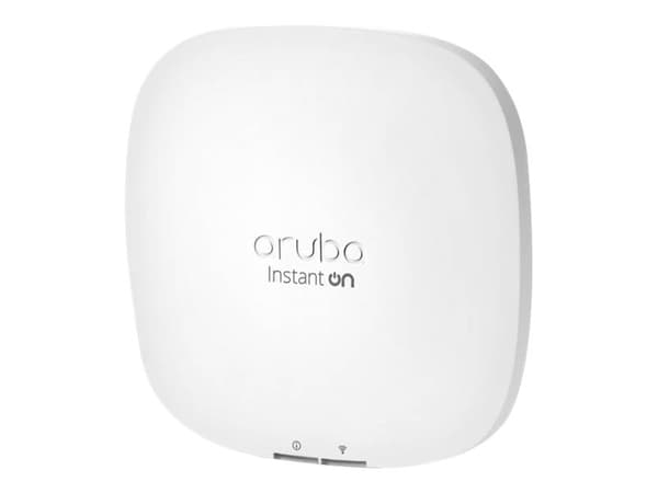 HPE Networking Instant On AP22 - Trådløst tilgangspunkt - Bluetooth, Wi-Fi 6 - 2.4 GHz, 5 GHz - DC-strøm - vegg/tak-monterbar Hvit