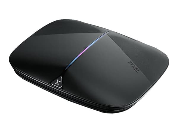 Zyxel Armor G1 - Trådløs ruter 4-portssvitsj - 1GbE, 2.5GbE - Wi-Fi 5 - Dobbeltbånd Sort