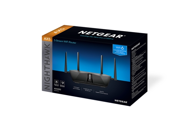 NETGEAR Nighthawk AX5 5-Stream AX4200 WiFi Router (RAX43) Trådlös ...