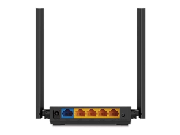 TP-Link Archer C54, Wi-Fi 5 (802.11ac), Dobbelbånd (2.4 GHz / 5 GHz), Ethernet/bredbåndsforbindelse, Sort, Frittstående router