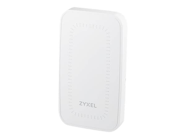 Zyxel WAC500H - Trådlös åtkomstpunkt - 1GbE - Wi-Fi 5 - 2.4 GHz, 5 GHz - AC 100/240 V - molnhanterad - väggmonterbar Vit