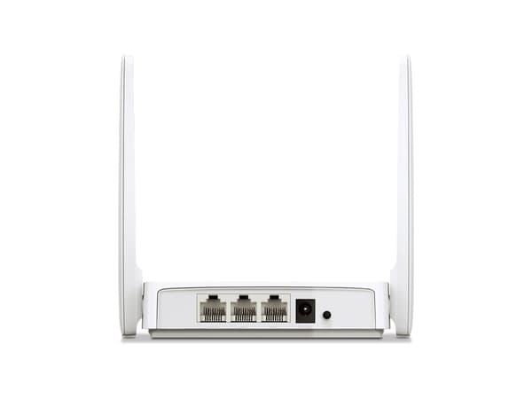 Mercusys AC10, Wi-Fi 5 (802.11ac), Dobbelbånd (2.4 GHz / 5 GHz), Ethernet/bredbåndsforbindelse, Hvit, Frittstående router