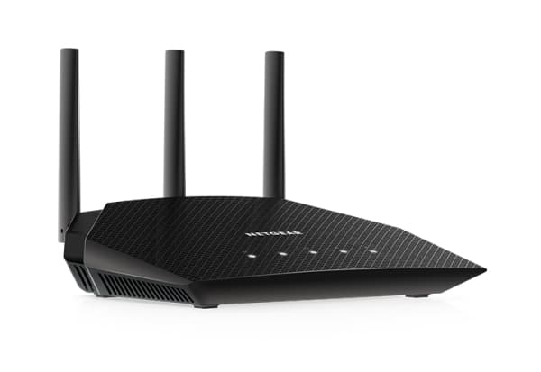 NETGEAR RAX10 - Trådløs ruter 4-portssvitsj - 1GbE - Wi-Fi 6 - Dobbeltbånd
