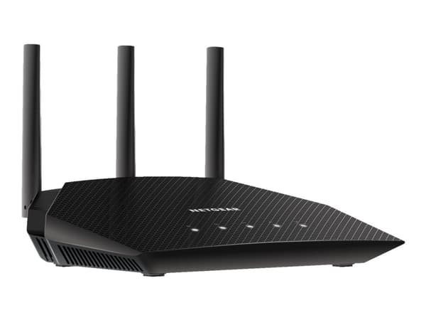 NETGEAR RAX10 - Trådløs ruter 4-portssvitsj - 1GbE - Wi-Fi 6 - Dobbeltbånd