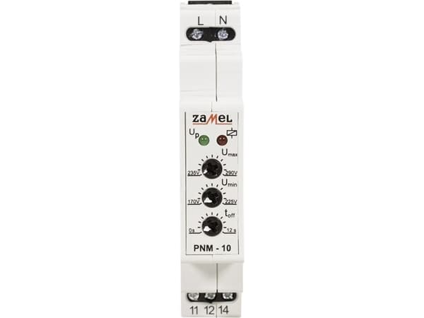 1-fase spenningsrelé 230V AC PNM-10 EXT10000103