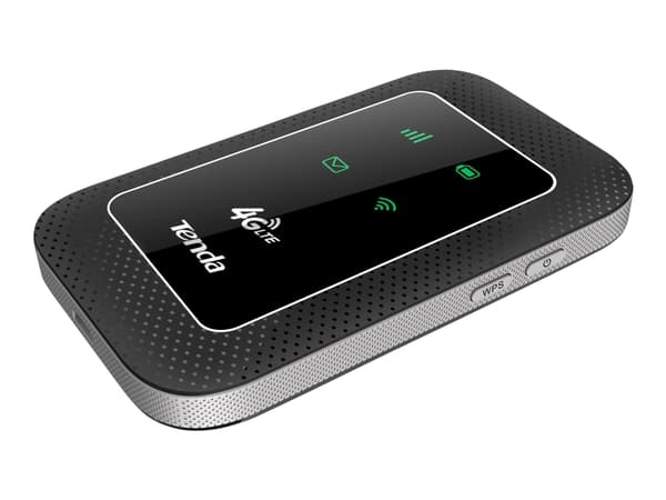 Tenda 4G180 - Mobilsone - 4G LTE Advanced - 150 Mbps - 802.11b/g/n Sort