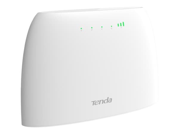 Tenda 4G03 - Trådløs ruter - WWAN - Wi-Fi - 2,4 GHz Hvit