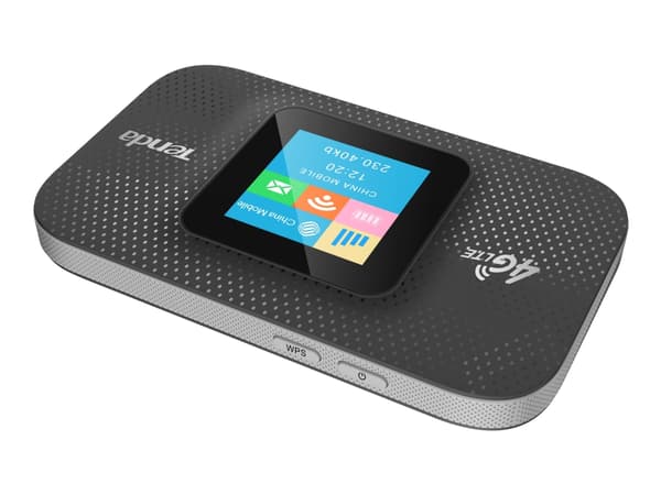 Tenda 4G185 V2.0, Wi-Fi 4 (802.11n), Yksi kaista (2,4 GHz), 3G, 4G, Musta, Kannettava reititin