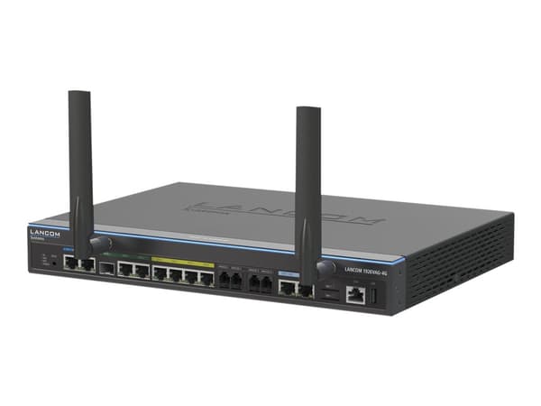 LANCOM 1926VAG-4G - Reititin - ISDN/WWAN/DSL 4-porttinen kytkin - 1GbE, PPP - WAN-portti: 2 - VoIP-telefonisovitin