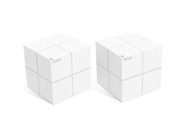 Tenda Nova MW6, Wi-Fi 5 (802.11ac), Dual-band (2,4 GHz / 5 GHz), Nätverksansluten (Ethernet), Vit, Bordsrouter