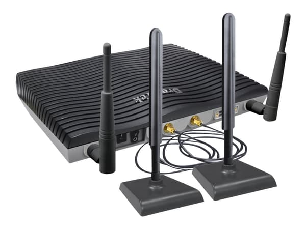 Draytek Vigor 2927L - Router - WWAN 6-portars switch - 1GbE, PPP - WAN-portar: 2