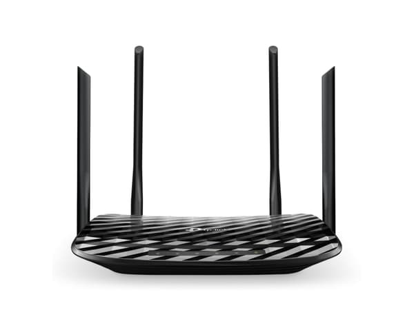 TP-Link AC1200, Wi-Fi 5 (802.11ac), Kaksitaajuus (2,4 GHz/5 GHz), Ethernet LAN, Musta, Pöytäreititin
