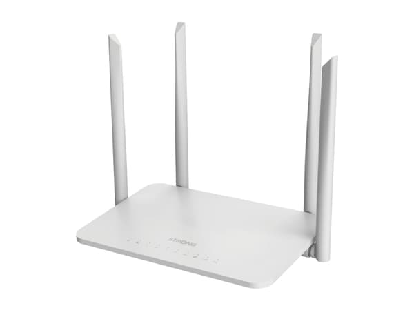 Strong Dual Band Gigabit Router 1200S - Trådløs ruter 4-portssvitsj - 1GbE - Wi-Fi 5 - Dobbeltbånd