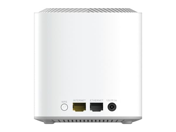D-Link Covr Whole Home COVR-X1862 - Wi-Fi-system - (2 rutere) - inntil 420 kvm - maske 1GbE - Wi-Fi 6 - Dobbeltbånd