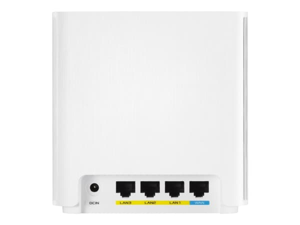 ASUS ZenWiFi XD6 - Wifi-system - (2 routrar) - upp till 5400 kvadratfot - mesh 1GbE - Wi-Fi 6 - Dubbelband