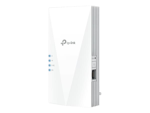 TP-Link RE500X V1 - Rekkeviddeutvider for Wi-Fi - 1GbE - Wi-Fi 6 - 2.4 GHz, 5 GHz Hvit
