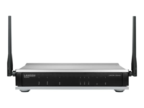 LANCOM 1790-4G+ - Ruter - WWAN 3-portssvitsj - 1GbE - WAN-porter: 4 - 3G, 4G - veggmonterbar