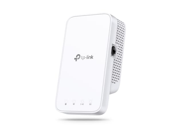 TP-LINK AC750 WI-FI RANGE EXTENDER, 750 Mbit/s, 10 100 Mbit/s, Android, iOS, Intern, 17 dBm, 802.11a, 802.11b, 802.11g, Wi-Fi 4 (802.11n), Wi-Fi 5 (8