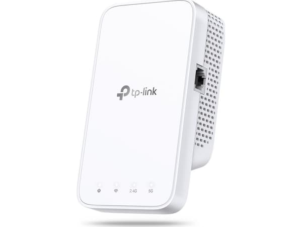 TP-LINK AC750 WI-FI RANGE EXTENDER, 750 Mbit/s, 10 100 Mbit/s, Android, iOS, Intern, 17 dBm, 802.11a, 802.11b, 802.11g, Wi-Fi 4 (802.11n), Wi-Fi 5 (8