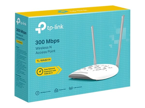 TP-Link TL-WA801N 300 Mbit/s Hvit Strøm over Ethernet (PoE)