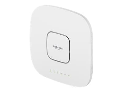NETGEAR Insight WAX630 - Trådløst tilgangspunkt - Wi-Fi 6 - 2,4 GHz (1 bånd) / 5 GHz (2 bånd) - vegg/tak-monterbar Hvit