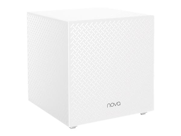 Tenda Nova MW12 - Wifi-system - (3 routers) - upp till 500 kvadratmeter - mesh 1GbE - Wi-Fi 5 - Trippelband