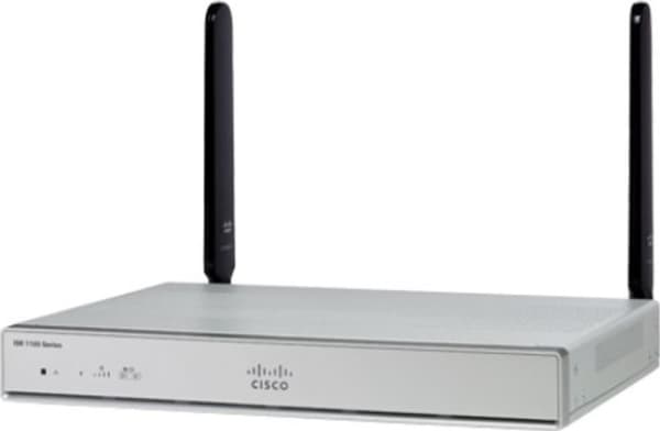 Cisco Integrated Services Router 1121X - Router 8-ports-switch - 1GbE - WAN-portar: 2