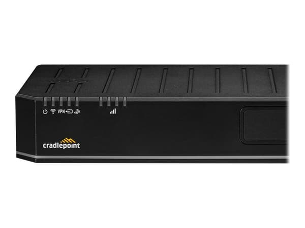 Cradlepoint E300 Series Enterprise Router E300-C18B - Trådlös router - WWAN 10GbE - WAN-portar: 6 - Wi-Fi 6 - Dubbelband - 4G, 5G - väggmonterbar - m