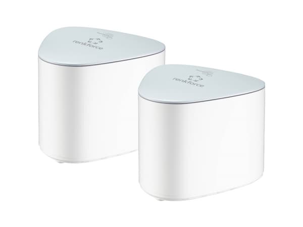 Renkforce RF-4601158 RF-WMH-320 2er-Pack WLAN Router 10 / 100 / 1000 MBit/s 2.4 GHz, 5 GHz (RF-4601158)