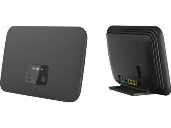 Deutsche Telekom Speedport Smart 4 - Trådlös router - DSL-modem 3-ports-switch - 1GbE - Wi-Fi 6 - Dubbelband - VoIP-telefonadapter (DECT)