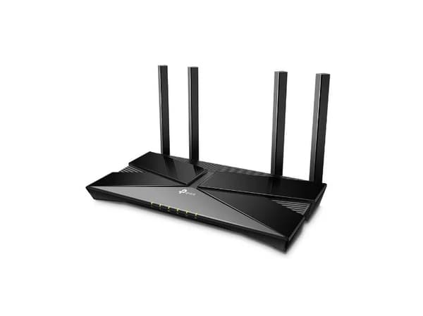 TP-Link Archer AX23 V1 - Trådløs ruter 4-portssvitsj - 1GbE - Wi-Fi 6 - Dobbeltbånd Sort