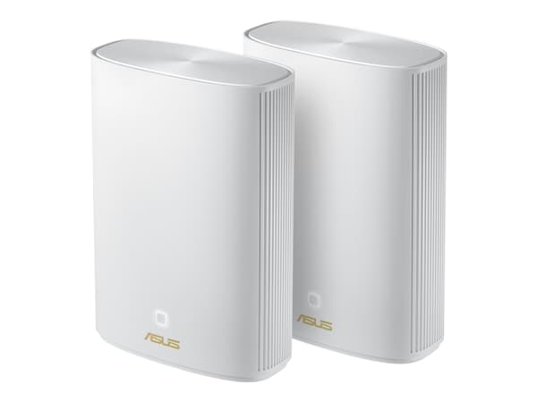 ASUS ZenWiFi AX Hybrid (XP4) - Wi-Fi-system 1 router) - op til 2475 sq.ft - mesh - GigE - 802.11a/b/g/n/ac/ax - Dual Band