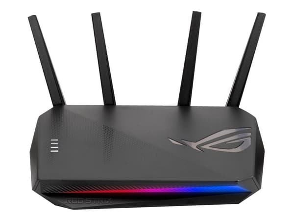 ASUS ROG STRIX GS-AX5400, Wi-Fi 6 (802.11ax), Kaksitaajuus (2,4 GHz/5 GHz), Ethernet LAN, Musta, Pöytäreititin