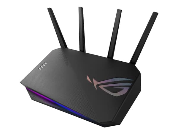 ASUS ROG STRIX GS-AX5400, Wi-Fi 6 (802.11ax), Kaksitaajuus (2,4 GHz/5 GHz), Ethernet LAN, Musta, Pöytäreititin
