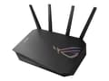 Pikkukuva 1 / 5: ASUS ROG STRIX GS-AX5400, Wi-Fi 6 (802.11ax), Kaksitaajuus (2,4 GHz/5 GHz), Ethernet LAN, Musta, Pöytäreititin