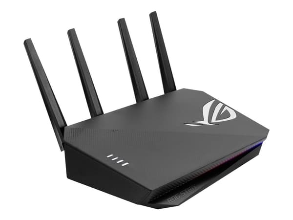 ASUS ROG STRIX GS-AX3000 - Trådløs ruter 4-portssvitsj - 1GbE - Wi-Fi 6 - Dobbeltbånd