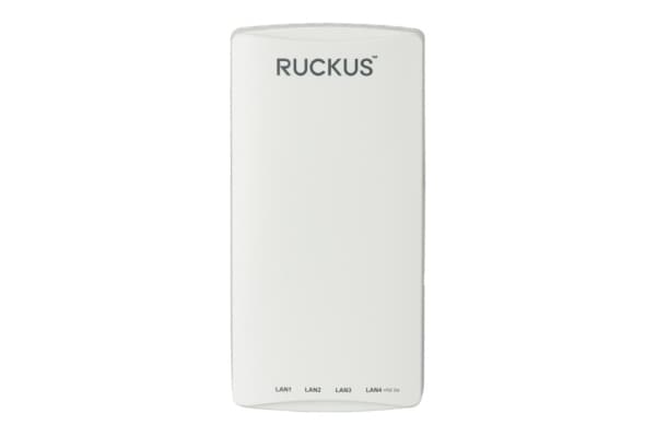 CommScope Ruckus Wireless AP WIFI6 AX1800 2x2 Indoor 1 GbE H550 4x 1 GbE out Dual Radio BLEZigbee 1x USB BeamFlex