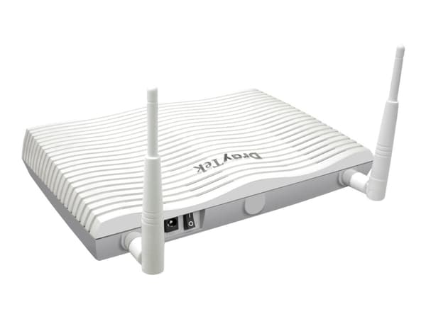 Draytek Vigor 2866AX: Gfast Modem-Firewall, Wi-Fi 6 (802.11ax), Kaksitaajuus (2,4 GHz/5 GHz), Ethernet LAN, Harmaa, Pöytäreititin