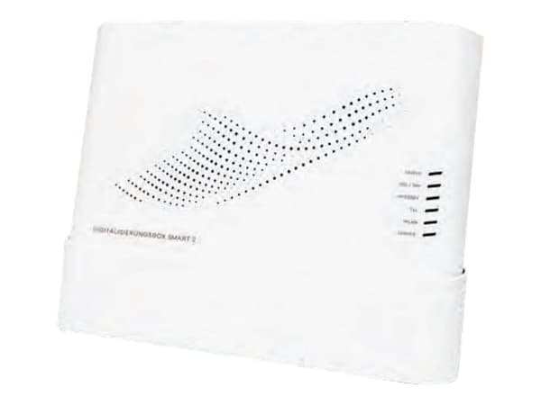 Deutsche Telekom Digibox Smart 2 - Trådløs ruter - DSL-modem 4-portssvitsj - 1GbE, GPON - Wi-Fi 6 - Dobbeltbånd